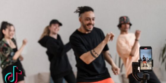 AZMM Blog Graphic June 2022 (1) Dancers moving as they record TikTok video